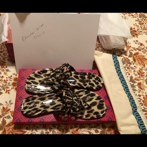 Tory Burch leopard Millers NIB